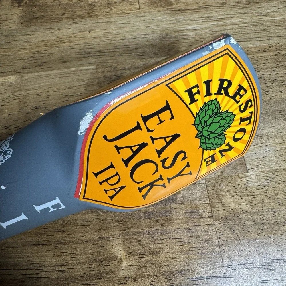 Firestone Easy Jack IPA Beer Tap Handle Gray Lion Brewery Bar Pub Tap